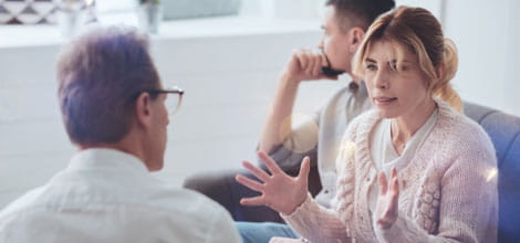 People shaking hands